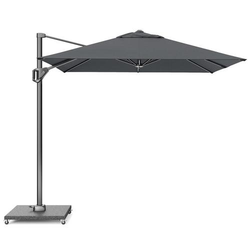 Voyager T1 zweefparasol 250x250 cm antraciet, Tuin en Terras, Parasols, Nieuw, Ophalen of Verzenden
