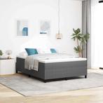 vidaXL Platform bedframe Lichtgrijs 140 x 200 cm Stof, Huis en Inrichting, Slaapkamer | Bedden, Verzenden, Nieuw, Stof