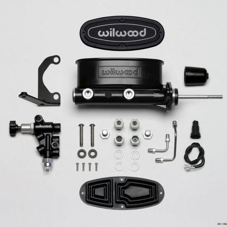 Wilwood HV Tandem M/C Kit w L/H Bracket & Prop Valve -, Auto-onderdelen, Remmen en Aandrijving, Ophalen of Verzenden