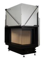 Inbouw Houtkachel Quattro 70 Rechts Glas Premium Edition, Verzenden, Nieuw