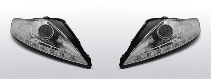 Koplampen Angel Eyes | Ford Mondeo MK4 2007-2010 | chroom, Auto-onderdelen, Verlichting, Nieuw, Verzenden