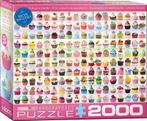 Cupcakes Galore Puzzel (2000 stukjes) | Eurographics -, Hobby en Vrije tijd, Nieuw, Verzenden