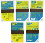 Collectie telefoonkaarten - 5 SCHEDE P13-P14-P16-P17-P18 -