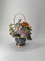 Cloisonne Zeven Schatten Kom Beeldhouwen Bloemenmand/Bonsai
