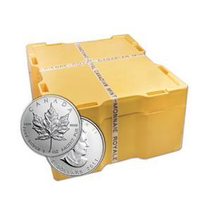 Canadian Maple Leaf - Monsterbox 2021, Postzegels en Munten, Munten | Amerika, Noord-Amerika, Losse munt, Zilver, Verzenden