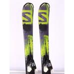 110 kinder skis SALOMON QST MAX JR, green + Ezytrak 5, Verzenden, Gebruikt, Salomon