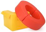 Foam blokken - hoepel - Ø 78 cm - 3 delig - oranje geel, Ophalen of Verzenden, Nieuw