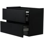 Wiesbaden Marmaris Onderkast Met 2 Laden - 60x45cm - Mat, Ophalen of Verzenden, Nieuw