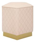 VIJFHOEKIGE KRUK SHARON CM 35X35X38, Huis en Inrichting, Banken | Voetenbanken en Poefen, Ophalen of Verzenden, Nieuw