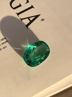 1 pcs Groen Smaragd - 3.12 ct - Gemological Institute of, Sieraden, Tassen en Uiterlijk, Edelstenen, Nieuw