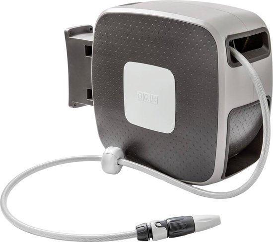 2dekans | REWALL Automatisch oprolbare wandslangbox 35 m, Tuin en Terras, Tuinslangen, Gebruikt, Ophalen of Verzenden