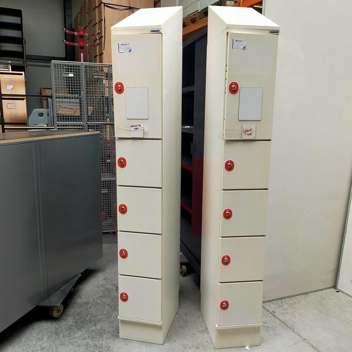 5-deurs Oostwoud lockerkast - 220x30x50 cm, Huis en Inrichting, Kasten | Lockerkasten, Ophalen of Verzenden