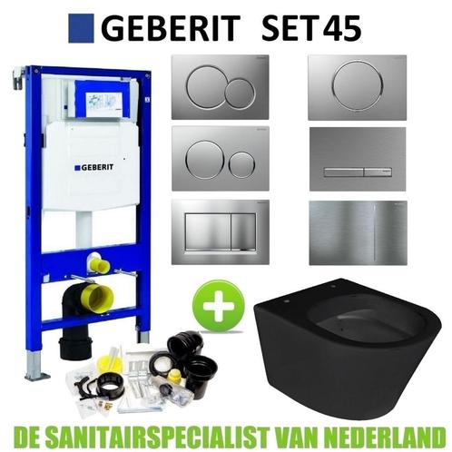 Geberit UP320 Toiletset set45 Wiesbaden Vesta Rimless Mat, Doe-het-zelf en Verbouw, Sanitair, Overige typen, Nieuw, Ophalen of Verzenden