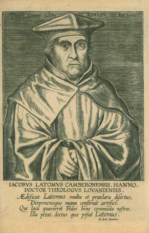 Portrait of Jacobus Latomus, Antiek en Kunst, Kunst | Etsen en Gravures