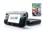 Wii U Console 32GB Zwart + Gamepad (Mario Kart 8 Digital..., Spelcomputers en Games, Spelcomputers | Nintendo Wii U, Ophalen of Verzenden