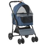 10% KORTING! - 2-in-1 Hondenbuggy Transporttas Kattenbuggy M, Verzenden, Nieuw