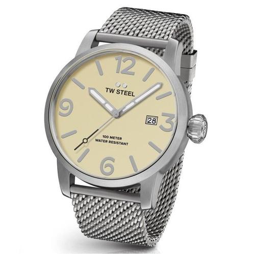 TW Steel MB01 Maverick Bracelet Horloge 45mm (DEMO), Sieraden, Tassen en Uiterlijk, Horloges | Heren, Verzenden
