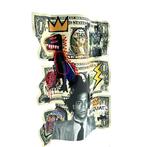 Mister Goo (1984) - Jean Michel Basquiat folded US Dollar, Antiek en Kunst