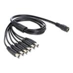 Voeding splitter adapter - 1 naar 6, Doe-het-zelf en Verbouw, Elektra en Kabels, Ophalen of Verzenden, Nieuw, Kabel of Snoer