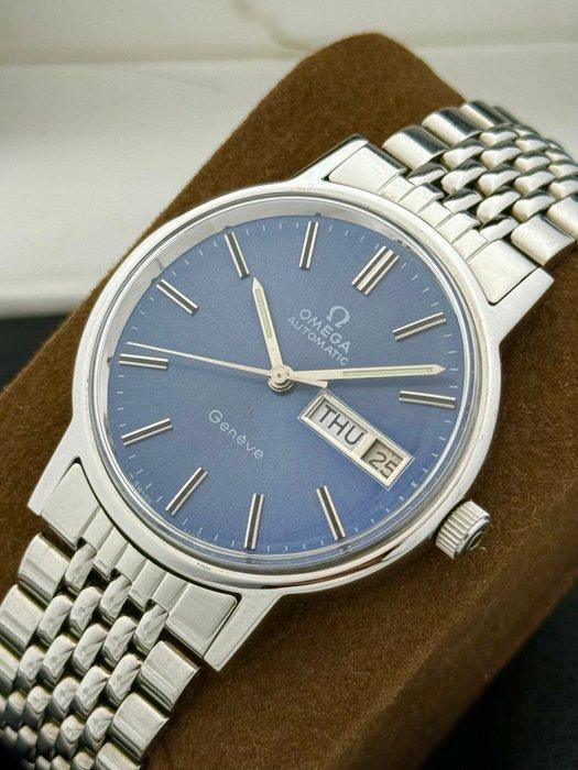 Omega - Zonder minimumprijs - Automatic Geneve Blue Dial, Sieraden, Tassen en Uiterlijk, Horloges | Heren