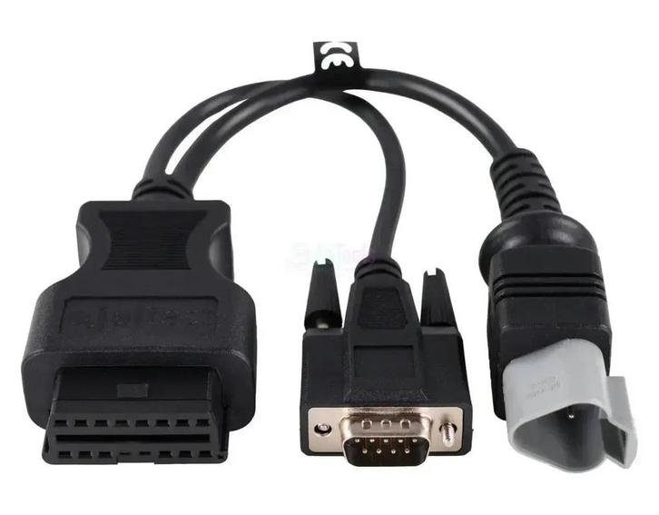 Jaltest (JDC518A) | SISU 3+9-pins OBD - 16-pins OBD2 Verloop, Auto diversen, Autogereedschap, Nieuw, Verzenden
