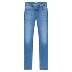 -56% Wrangler  Wrangler Skinny raven  maat 29-32, Kleding | Dames, Verzenden, Nieuw, Blauw