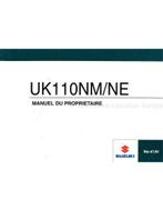 2019 SUZUKI UK110NM/NE INSTRUCTIEBOEKJE FRANS, Auto diversen, Handleidingen en Instructieboekjes