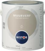 Histor Perfect Finish Muurverf Mat - Lei 6943 - 2,5 Liter, Nieuw, Verzenden