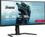 34 Iiyama G-Master GCB3484WQSU-B1 Curved/UWQHD/180Hz/VA, Computers en Software, Monitoren, Ophalen of Verzenden, Nieuw
