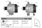 Dynamo / Alternator FIAT SEICENTO /,600 (1.1), Auto-onderdelen, Ophalen of Verzenden, Nieuw