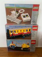 Lego Set - Train - Sleeping car waggon, crane waggon &, Kinderen en Baby's, Speelgoed | Duplo en Lego, Nieuw