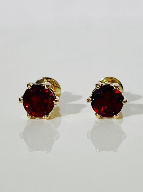 Zonder Minimumprijs - Oorbellen - 14 karaat Geel goud -, Sieraden, Tassen en Uiterlijk, Oorbellen