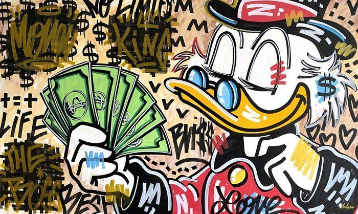 Harleen - King of money - XXL, Antiek en Kunst, Kunst | Schilderijen | Modern