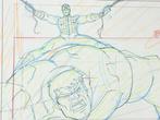 Marvel - Originele animatietekening van Spider-Man en Hulk,, Cd's en Dvd's, Dvd's | Tekenfilms en Animatie, Nieuw in verpakking