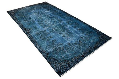 Blauwe design vintage - Vloerkleed - 287 cm - 157 cm - Met, Huis en Inrichting, Stoffering | Tapijten en Kleden
