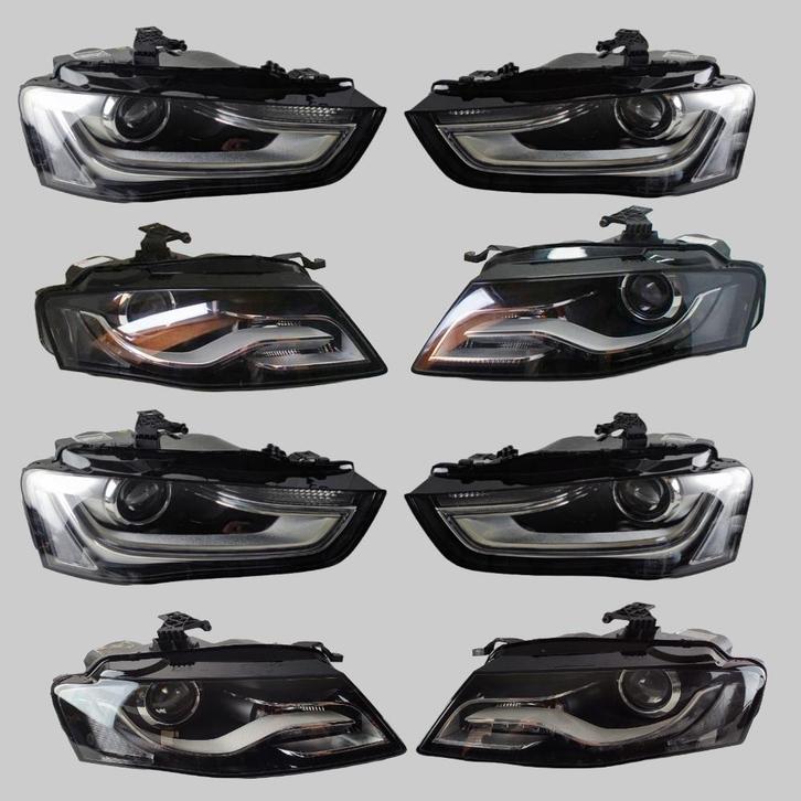 Audi A4 B8, gebruikte LED-xenon koplampen, links en rechts, Auto-onderdelen, Verlichting, Nieuw, Audi