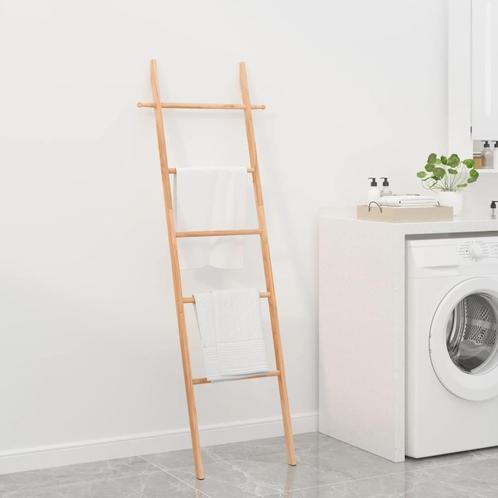 vidaXL Handdoekenladder 170 cm massief walnotenhout, Doe-het-zelf en Verbouw, Gereedschap | Handgereedschap, Nieuw, Verzenden