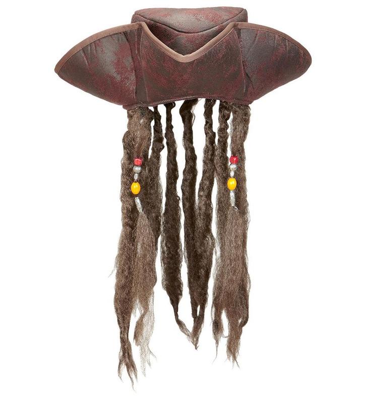 Piraat Hoed Bruin, Hobby en Vrije tijd, Feestartikelen, Nieuw, Verzenden