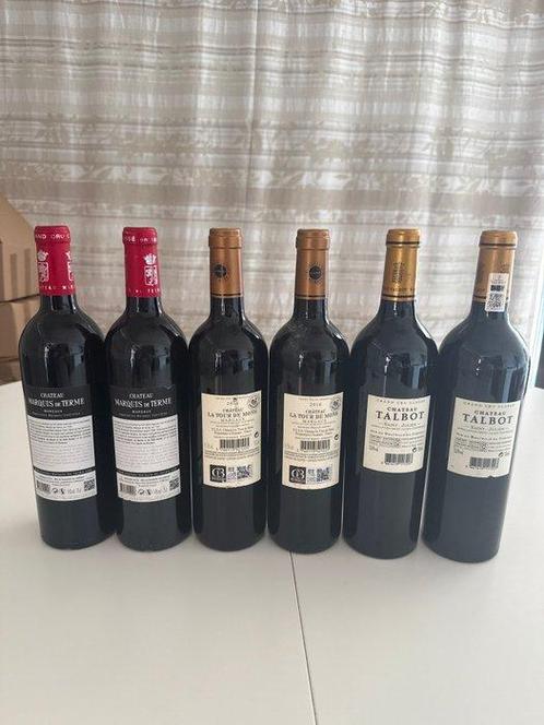 2015 x 2 Chateau Marquis de Terme, 2016 x 2 Chateau La Tour, Verzamelen, Wijnen