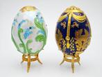Fabergé ei - 2 Fabergé-eieren - Porselein, Antiek en Kunst