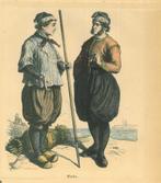 Cartografische prent van Marken, Antiek en Kunst