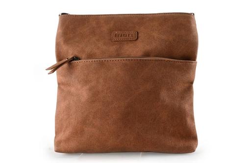 Beagles Schoudertassen in maat standaard Cognac | 10% extra, Sieraden, Tassen en Uiterlijk, Tassen | Damestassen, Gebruikt, Verzenden