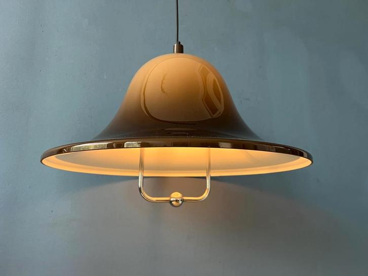 Dijkstra Pendant Lamp - Space Age Hanging Lamp - Plexiglass, Huis en Inrichting, Lampen | Hanglampen, Ophalen of Verzenden