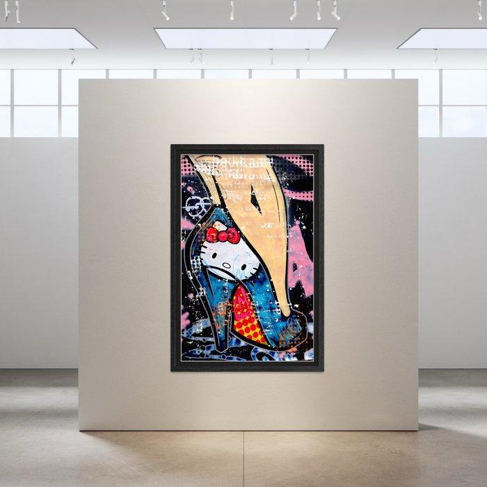 Moabit - Kitty High Heel, Antiek en Kunst, Kunst | Schilderijen | Modern