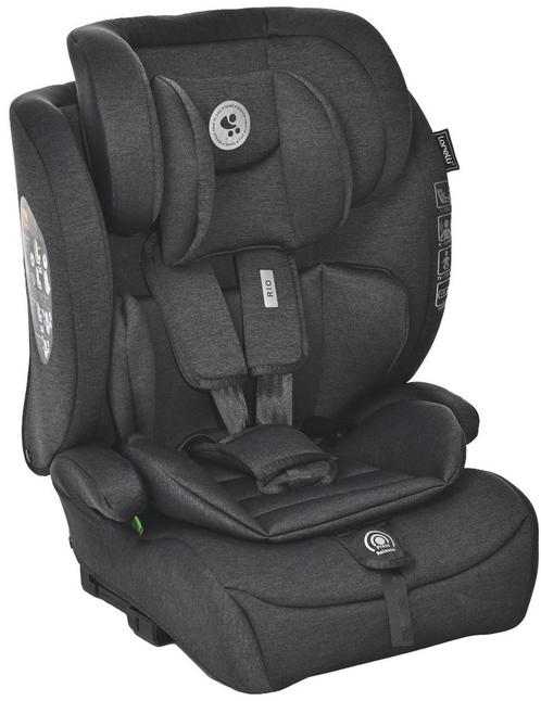 Lorelli Rio Black 76-150 cm i-Size Autostoel 1007196-2401, Kinderen en Baby's, Autostoeltjes, Nieuw, Isofix, 9 t/m 36 kg, Verzenden