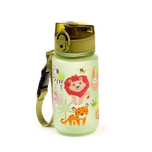 Drinkfles Kind - Zooniverse - Wilde Dieren - Pop Top - Ecoze, Sport en Fitness, Overige Sport en Fitness, Nieuw, Ophalen of Verzenden