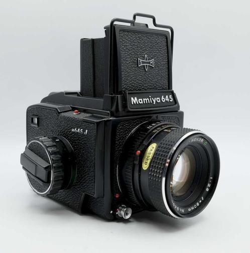 Mamiya 645 J + 80mm F/2.8 sekor lens OCCASION (591), Audio, Tv en Foto, Fotografie | Lenzen en Objectieven, Zo goed als nieuw
