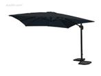 Hangende parasol zwart - 300x400 cm, Nieuw, Ophalen