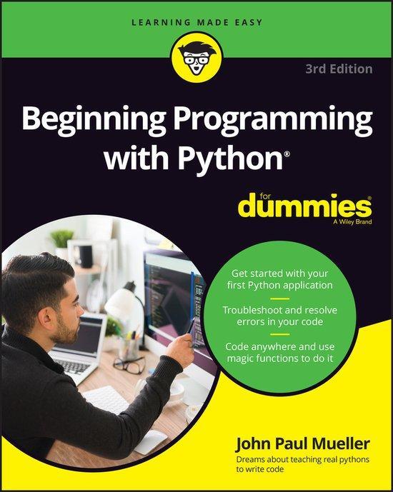 9781119913771 Beginning Programming with Python For Dummies, Boeken, Schoolboeken, Nieuw, Verzenden