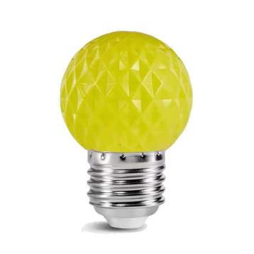 LED golfbal kogellamp - 1W E27 Geel - Dimbaar beschikbaar voor biedingen